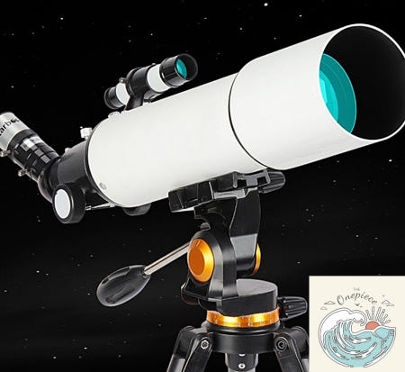 우솝상점 입문용 천체망원경 80500 초보자용 고배율 삼각대포함 천문관측 별관측