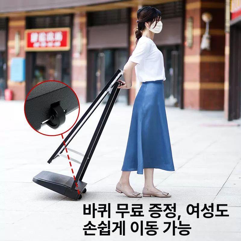 입간판 야외 포스터 간판 입구 배너 현판 매장 철제 보드 광고 가격표 안내판 - 상세 이미지 4