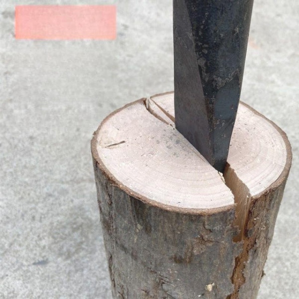 강력한 캠핑용 쪼개기 도끼 장작 쐐기 나무 헤드 공구 1.0kg 1.0kg - 상품 이미지