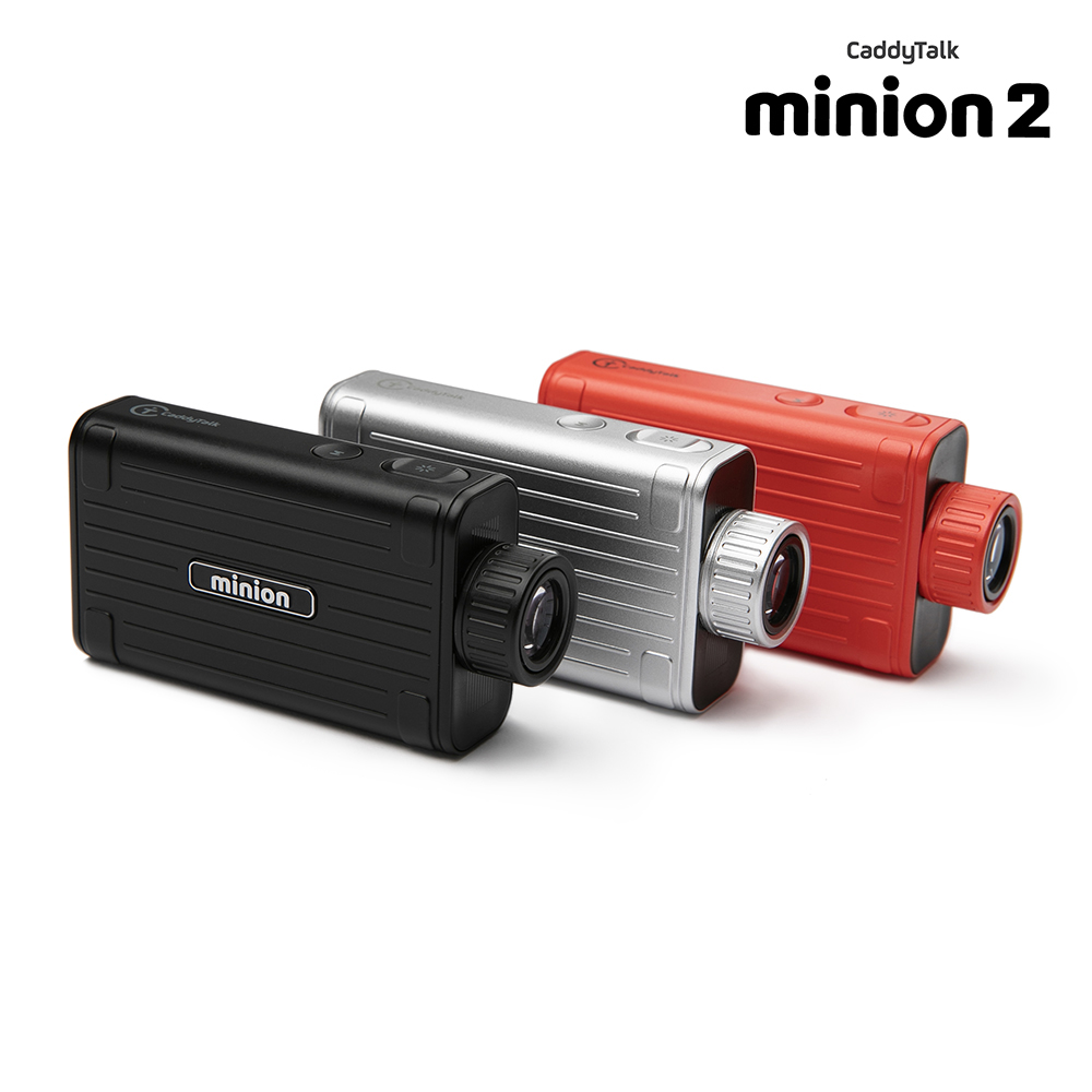 [사전예약] 2026 캐디톡 미니온2 골프 거리측정기 72g 초슬림 삼각측정 캐디모드 탑재 (전용 스티커+골프 볼 라이너) 제품 이미지