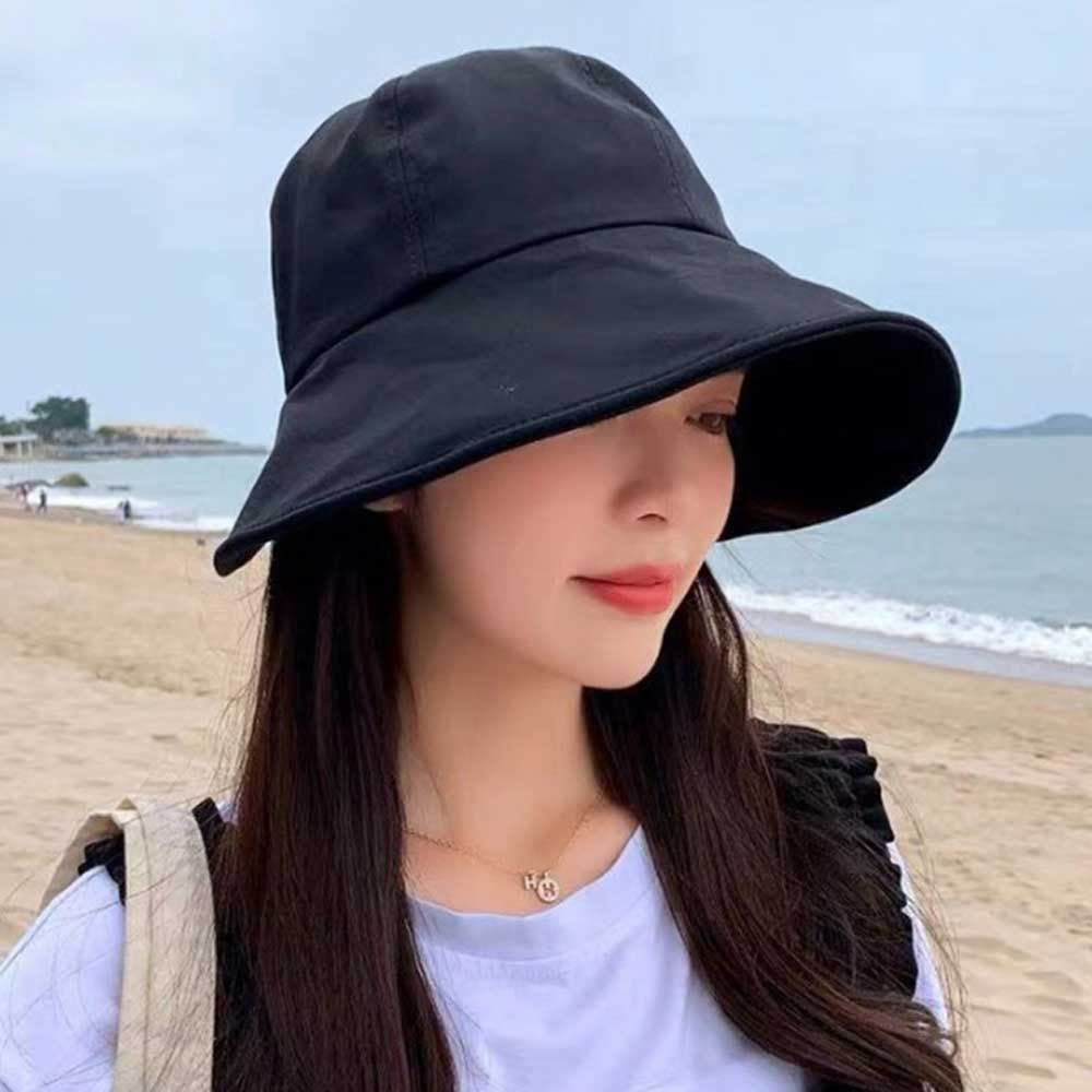 여름 여성 챙넓은 와이드 썬캡 자외선차단 UV차단모자 이미지 6