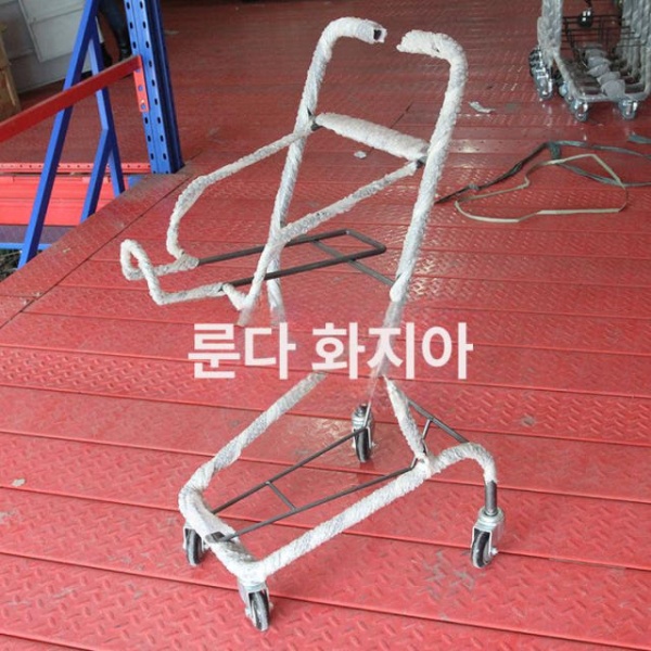 튼튼한 마트카트 쇼핑 카트 트롤리 업소용 식료품 물류 기본형 바퀴달린 기본형 - 상세 이미지 5