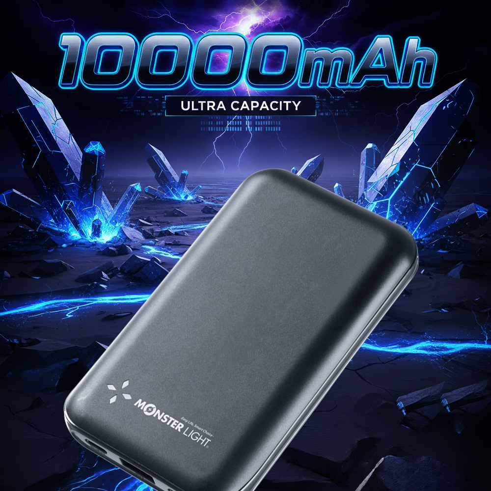몬스터라이트 세이프셀 보조배터리 폭발방지 10000mAh 40W 초고속 기내반입 노트북 이미지 6