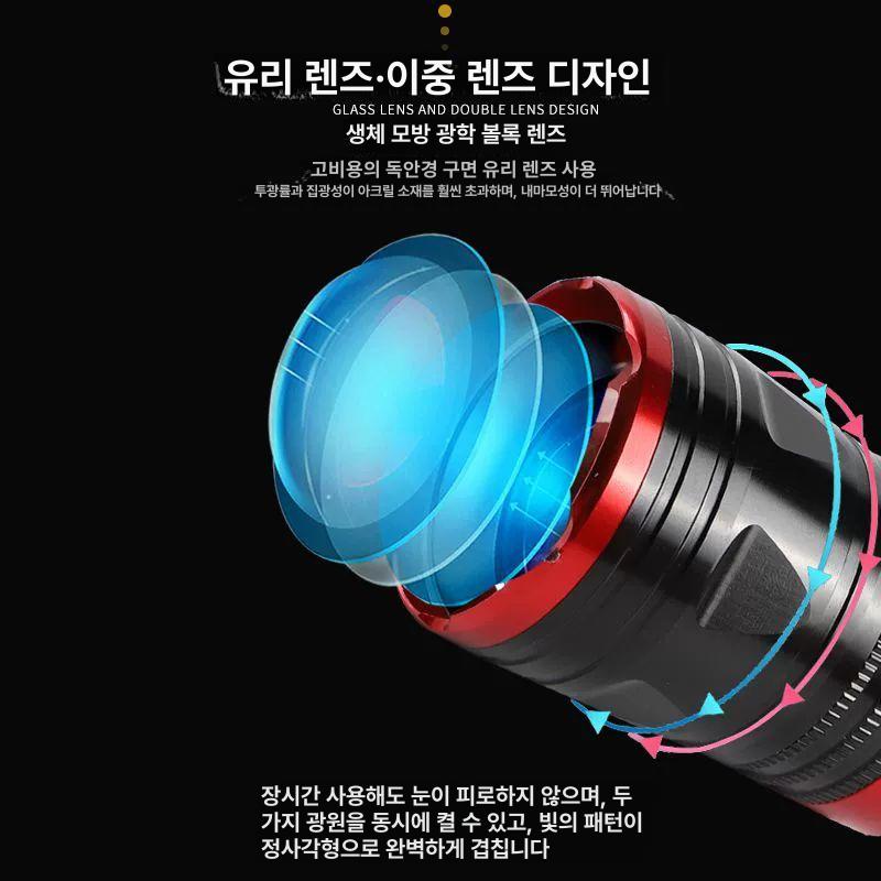 중층써치 초고휘도 찌보기등 야간 해루질 블루라이트 램프 T301S 블루라이트 낚시 상자 거치대 - 상세 이미지 4