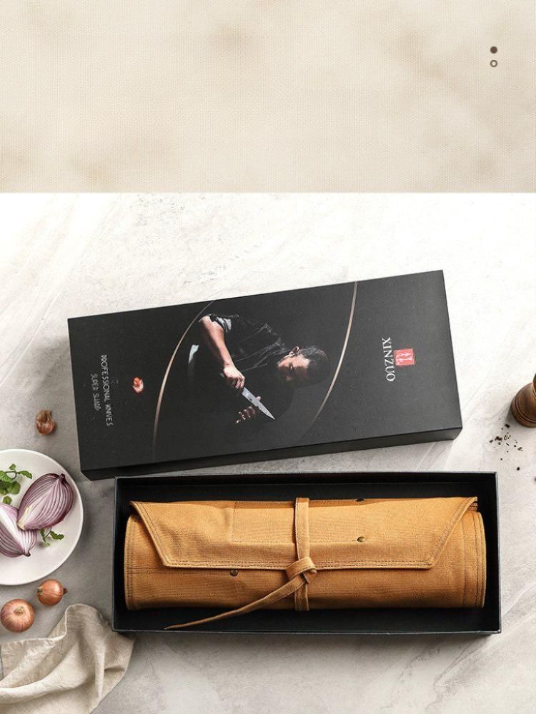 요리사 칼 가방 주머니 다기능 나이프 수납 롤 칼집 케이스 조리도구 칼보관함 - 상세 이미지 3