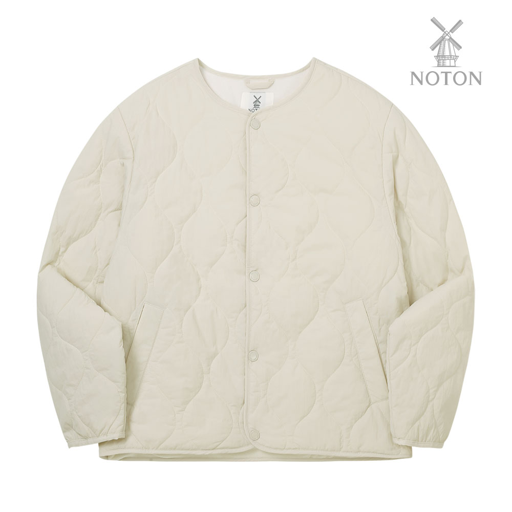 NOTON 남녀공용 베이직 퀼팅 경량 자켓 - 상세 이미지 2