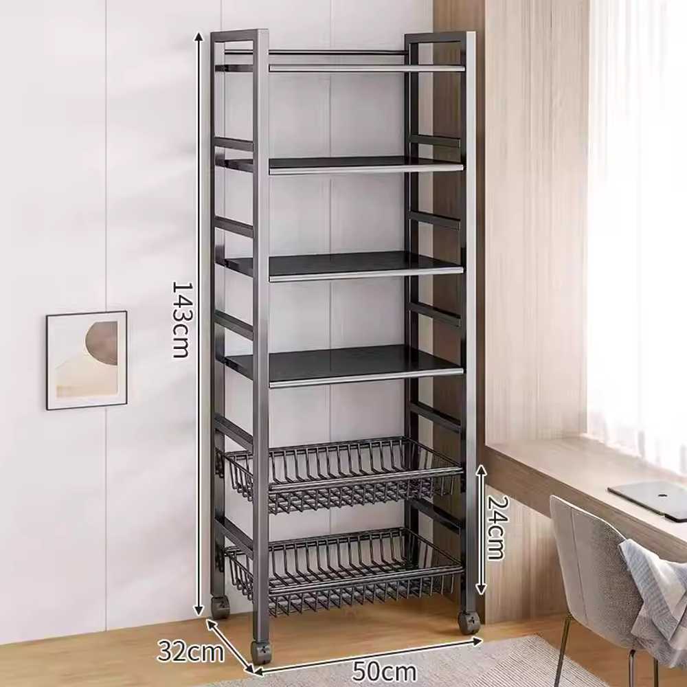 스낵선반 판매대 바구니형 팬트리 야채 미니 서랍 랙 50cm 5단 4메쉬 1판 이미지 8