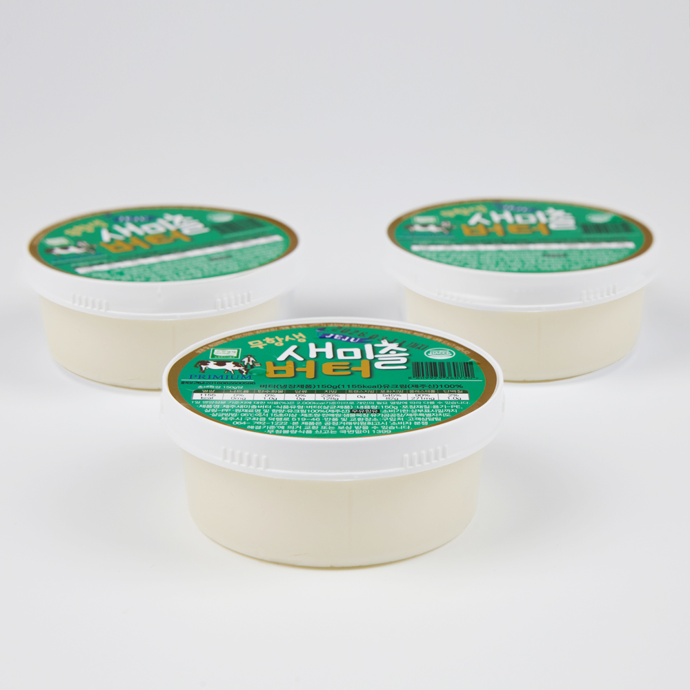 제주 새미촐 무항생 버터 무염 150g 요거트 500ml 무항생제우유 샘물목장 이미지 6