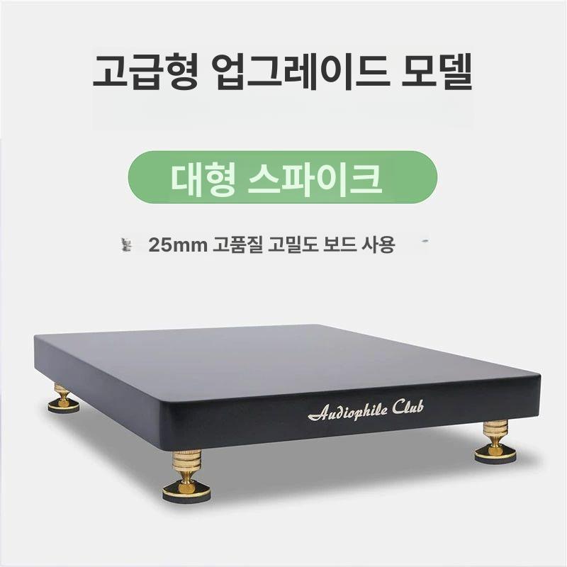 오디오 받침대 패드 사각형 충격 트레이 우퍼 블랙 엠보스 190 x 250 - 상세 이미지 3