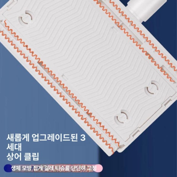 초강력 셀프클리닝 밀대형 걸레 수건 100cm 1개 벨벳 80cm - 상세 이미지 4