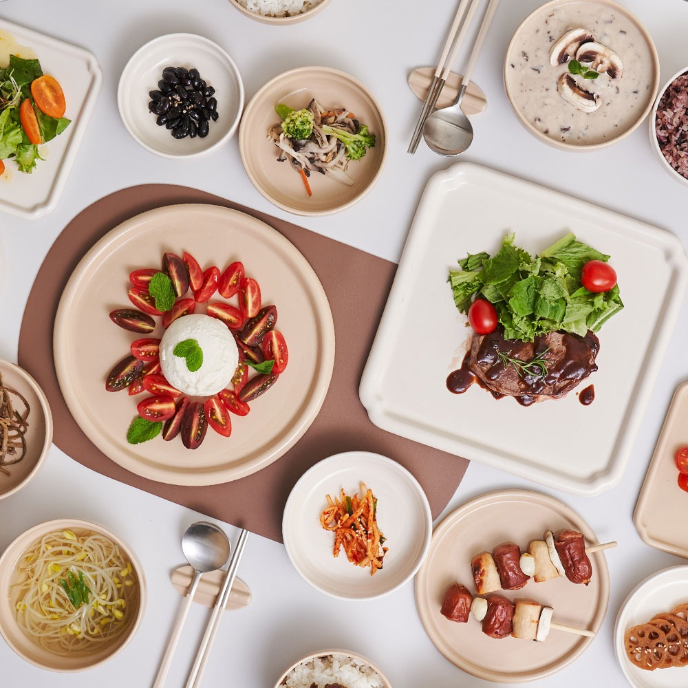 국산 6인 26P 도자기 그릇세트 한식기 식세기 전자레인지 오븐 자취 신혼부부 혼수 선물 - 상세 이미지 5