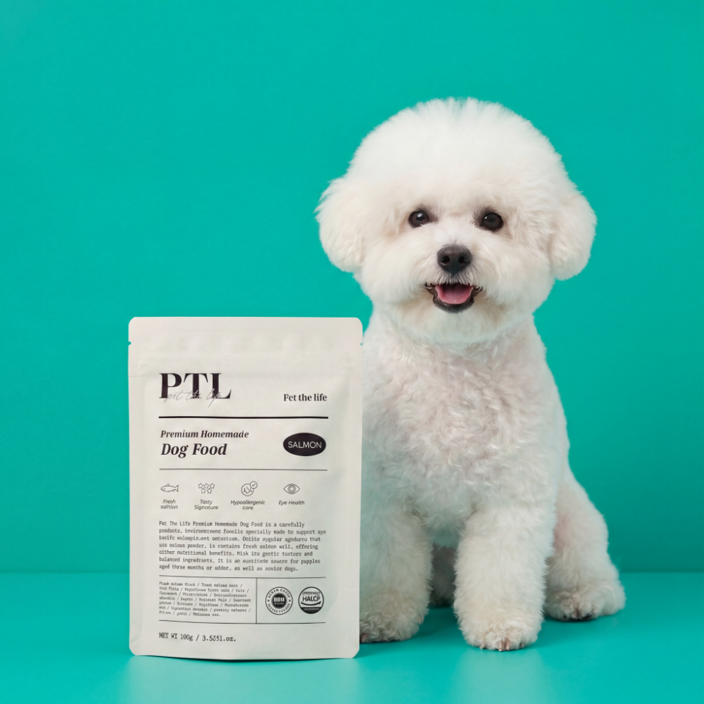 펫더라이프 피티엘 강아지 눈물 노견 사료 말티즈 비숑 푸들 연어, 1kg, 1개 제품 이미지