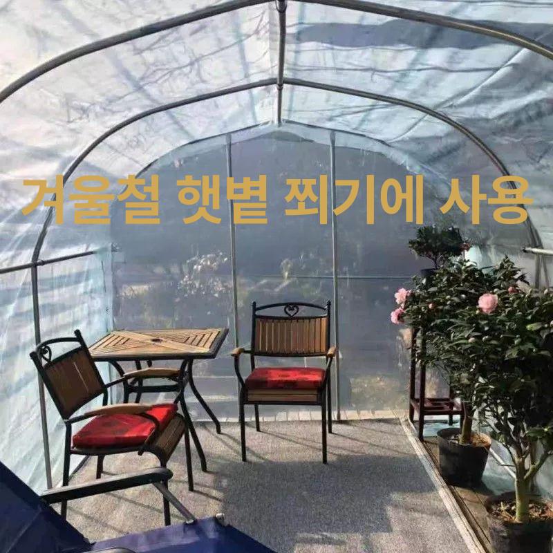 미니 온실 농막 자재 셀프 길이 조립식 폭 비닐하우스 6mx3mx2m - 상세 이미지 3