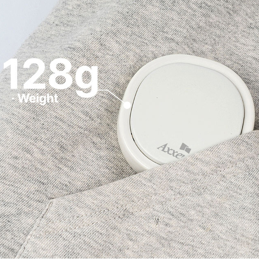 액센 3600mAh 포터블 C타입 3단 양면발열 충전식 손난로 퀵워머 초경량 LED온도표시 - 상세 이미지 3