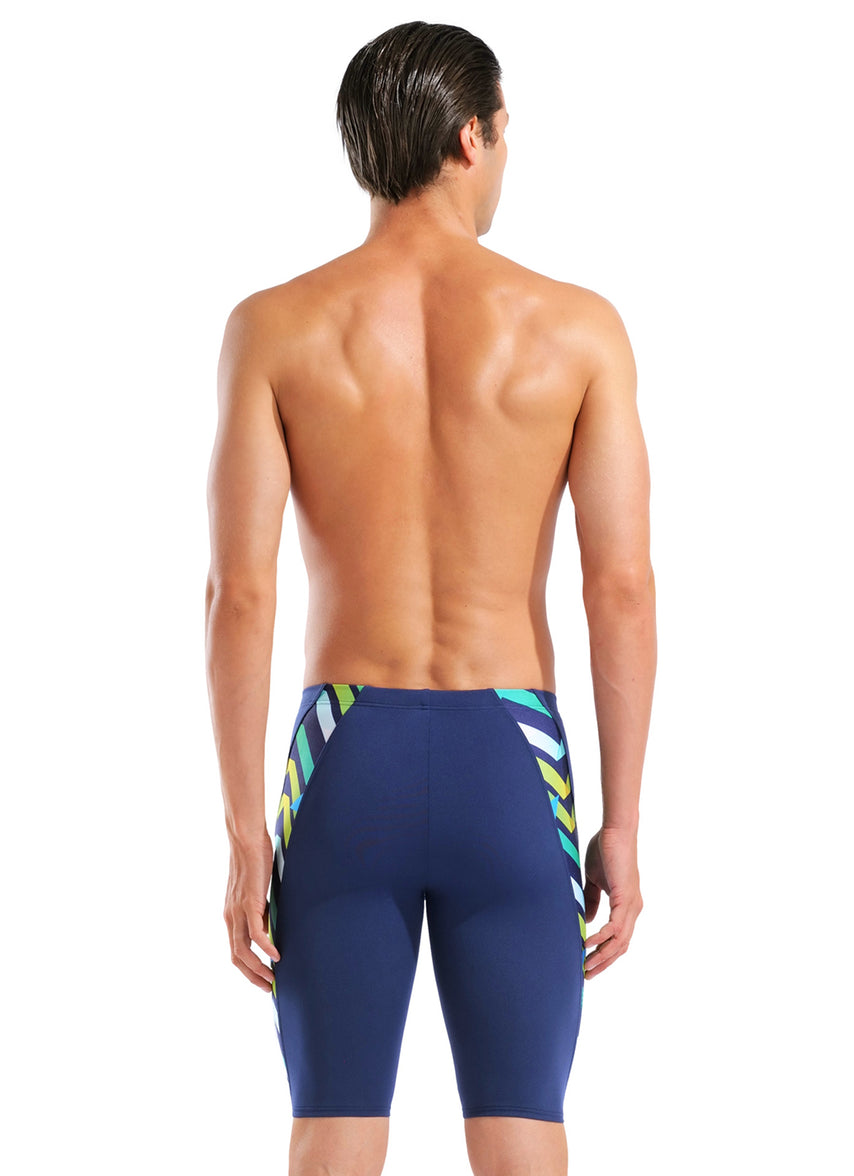아레나 남성 텍스처 재머 5부 수영복 Navy/Navy Multi, 28 - 상세 이미지 2