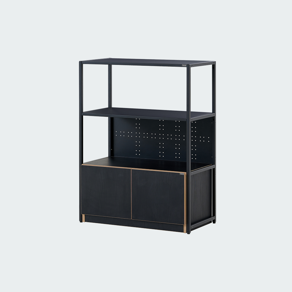 뮤보 3단 철제책장 단독 옵션장 - 상품 이미지