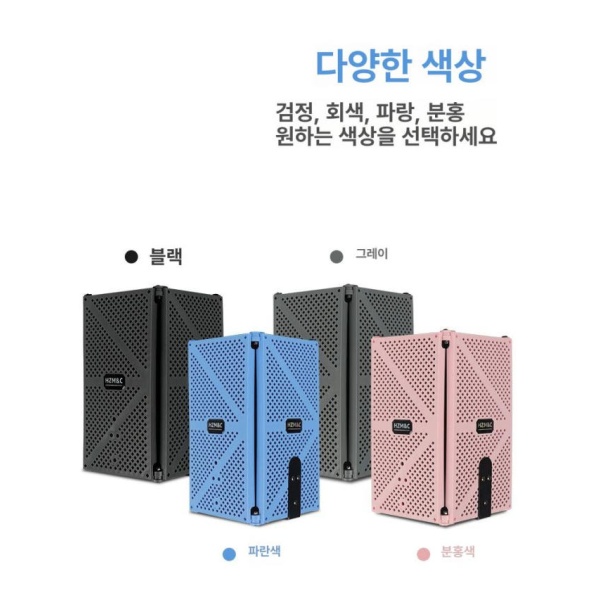프리미엄 마이크 방음 스크린 녹음 커버 소음 윈드 서라운드 방지 블랙 3도어효과약간휴대폰클립없음 - 상세 이미지 2