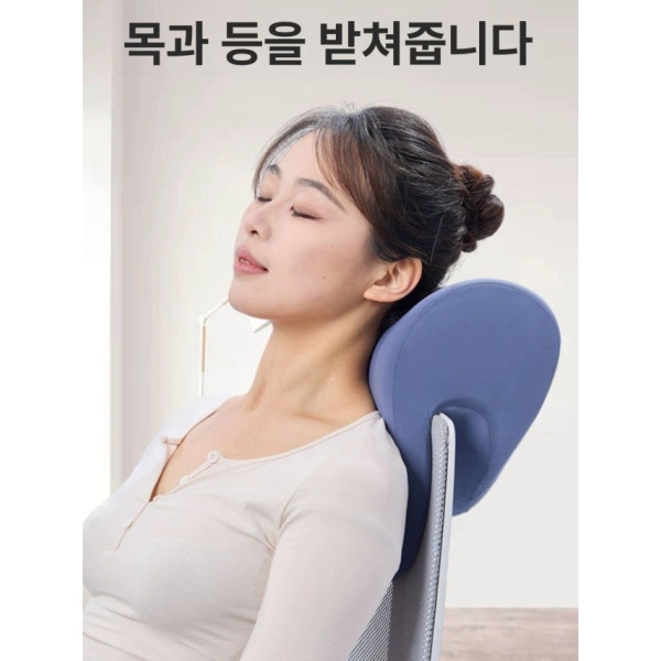 프리미엄 컴퓨터 의자용 헤드레스트 목 지지대 등받이 진그레이 사무용 진그레이 - 상세 이미지 2