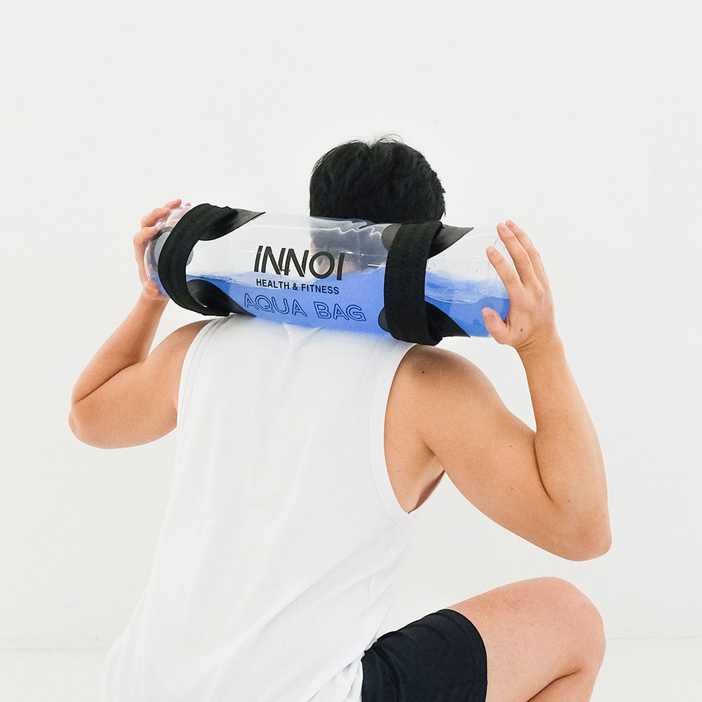 이노이 아쿠아백 워터바벨 아쿠아볼 밸런스 운동 파워 중량 웨이트 홈트레이닝 10kg - 상세 이미지 5