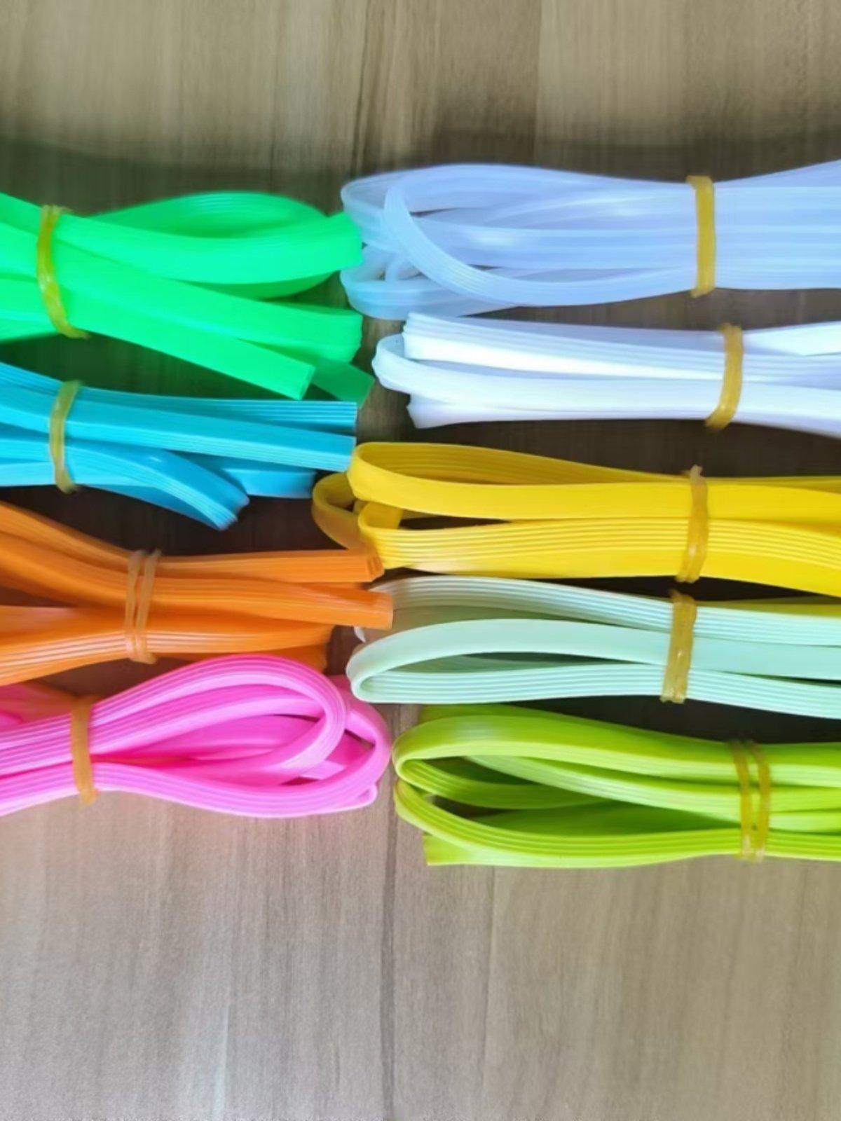 실리콘 밀폐뚜껑 고무 패킹 뚜껑 교체 잘라쓰는형 반찬통 폭 3mm 높이 4mm - 상세 이미지 2