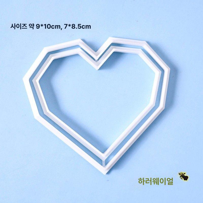 쿠키 커터 아이간식 쿠키틀 디저트 베이킹 도구 비스킷 별 플라스틱 커터 랜덤 - 상세 이미지 5