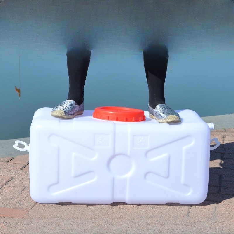 물탱크 농약탱크 농업용물통 1톤 대용량 사각 플라스틱 하얀색 HDPE 튼튼한 야외용 - 상세 이미지 3