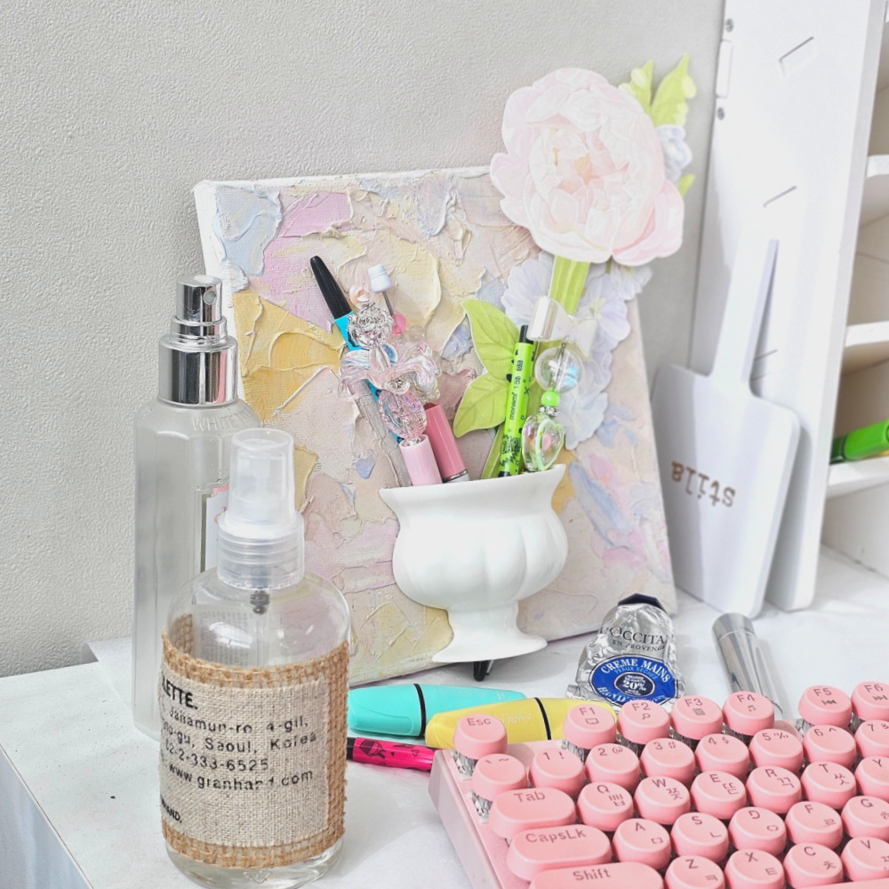 DIY 명화 그리기 유화 백드롭 페인팅 풍경화 화병 꽃 취미 키트 그림 액자 이미지 7