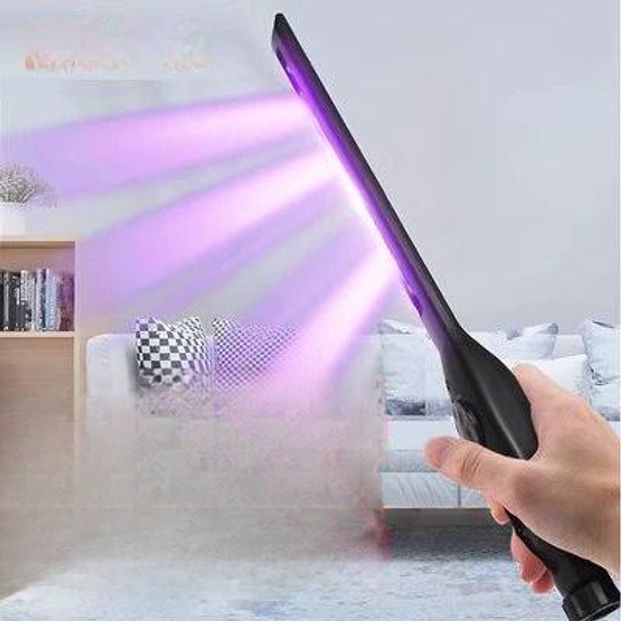 uv 살균봉 소독기 자외선 휴대용 가능 핸디 실내 칫솔 휴대용 UV 살균봉 18650 2000mAh - 상품 이미지