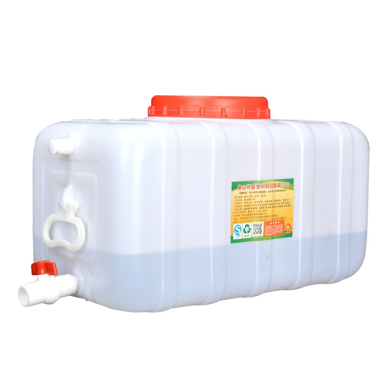 물탱크 농약탱크 농업용물통 1톤 대용량 사각 플라스틱 하얀색 HDPE 튼튼한 야외용 - 상품 이미지