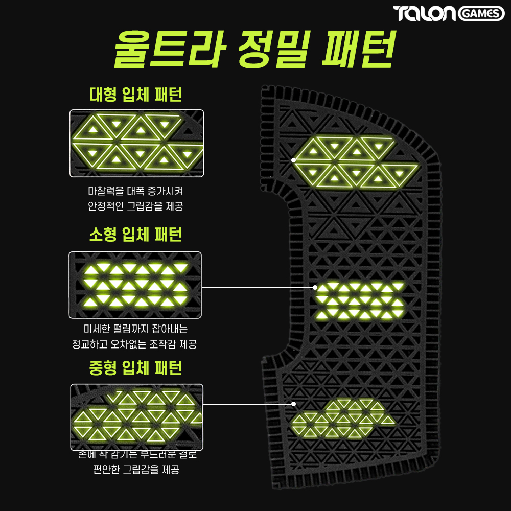 바이퍼 V3 V4 PRO 그립테이프 울트라버전 탈론게임즈 - 상세 이미지 3