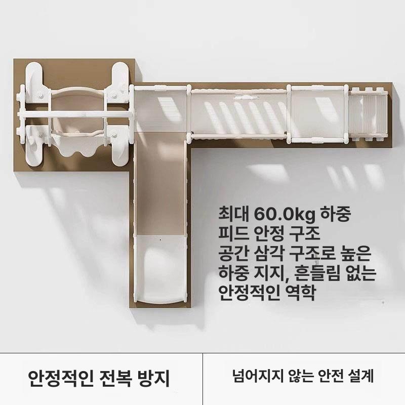 가정용 정글짐 키즈 놀이방 실내 놀이터 미끄럼틀 그네 세트 - 상세 이미지 3