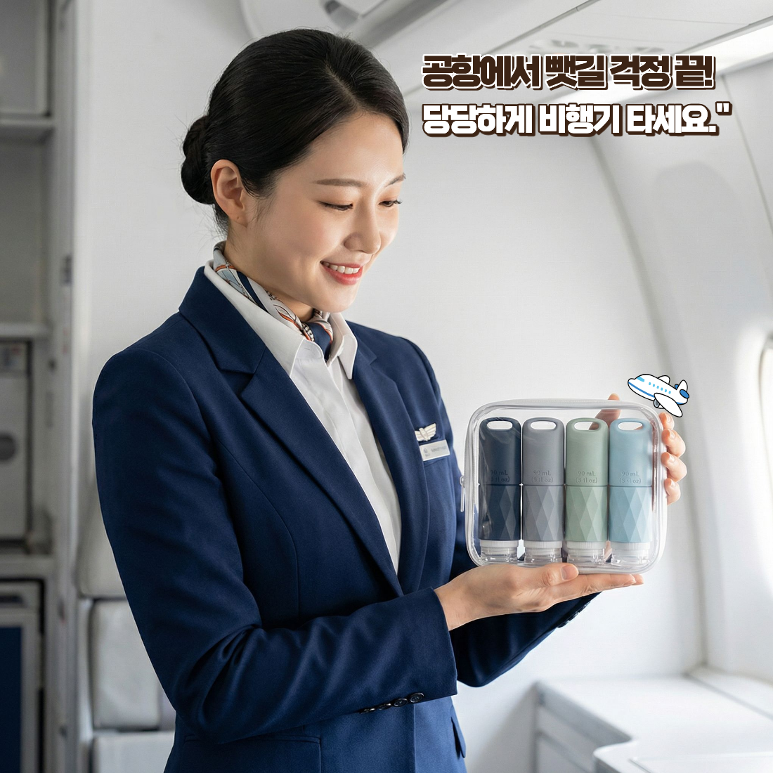 포그누 수영장 샴푸통 안새는 여행용 소분용기 기내용 실리콘 공병 이미지 7