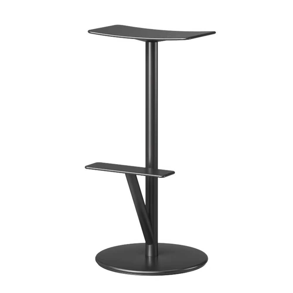 바텐더의자 아일랜드 철제스틸 스탠드바 원형 디자인 녹색 55cm 이미지 8