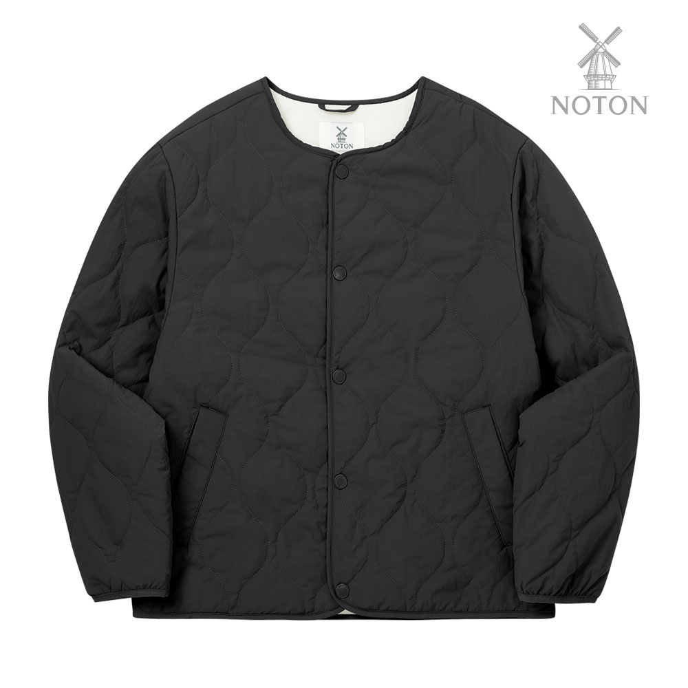 NOTON 남녀공용 베이직 퀼팅 경량 자켓 - 상세 이미지 5