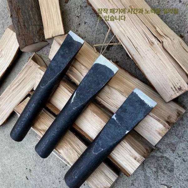 강력한 캠핑용 쪼개기 도끼 장작 쐐기 나무 헤드 공구 1.0kg 1.0kg - 상세 이미지 5