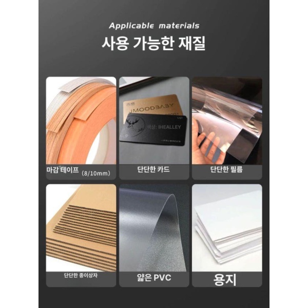 강력 휴대용 펀칭기 타공 고강도 둥근 제본 종이 DIY 예비 3mm 스프링 1개 포함 3mm 예비 스프링 1개 포함 - 상세 이미지 5