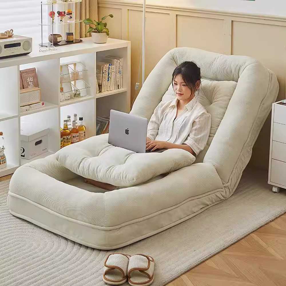 각도조절 접이식 쇼파 자취방 거실 용 침대 침실 가구 대형 - 상세 이미지 5
