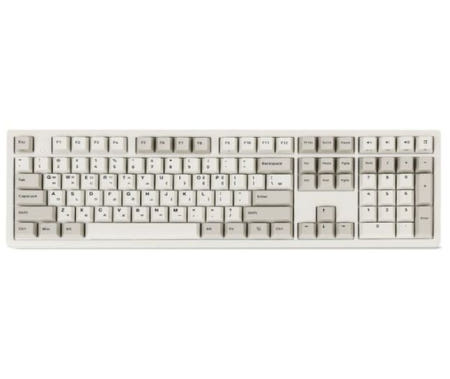 COX 엠프리스 오리지널 레트로 PBT 유선 무접점 키보드 50g, EMPRESS ORIGINAL(Ivory White)