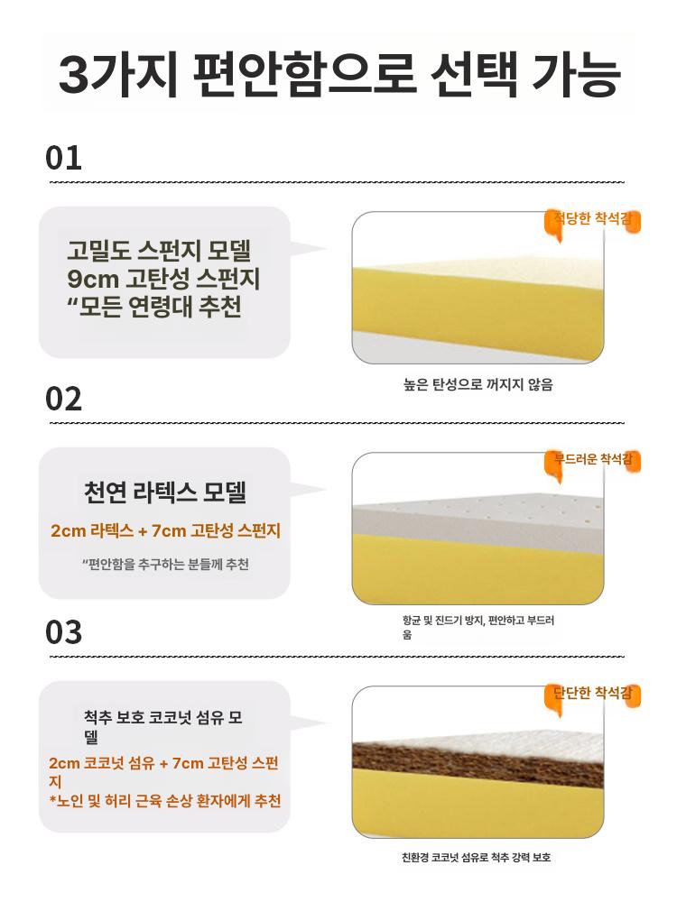 고양이긁힘방지 소파베드 벨벳 야자매트 거실 라텍스 원단 쿠션이 침대 작은 있는 - 상세 이미지 4
