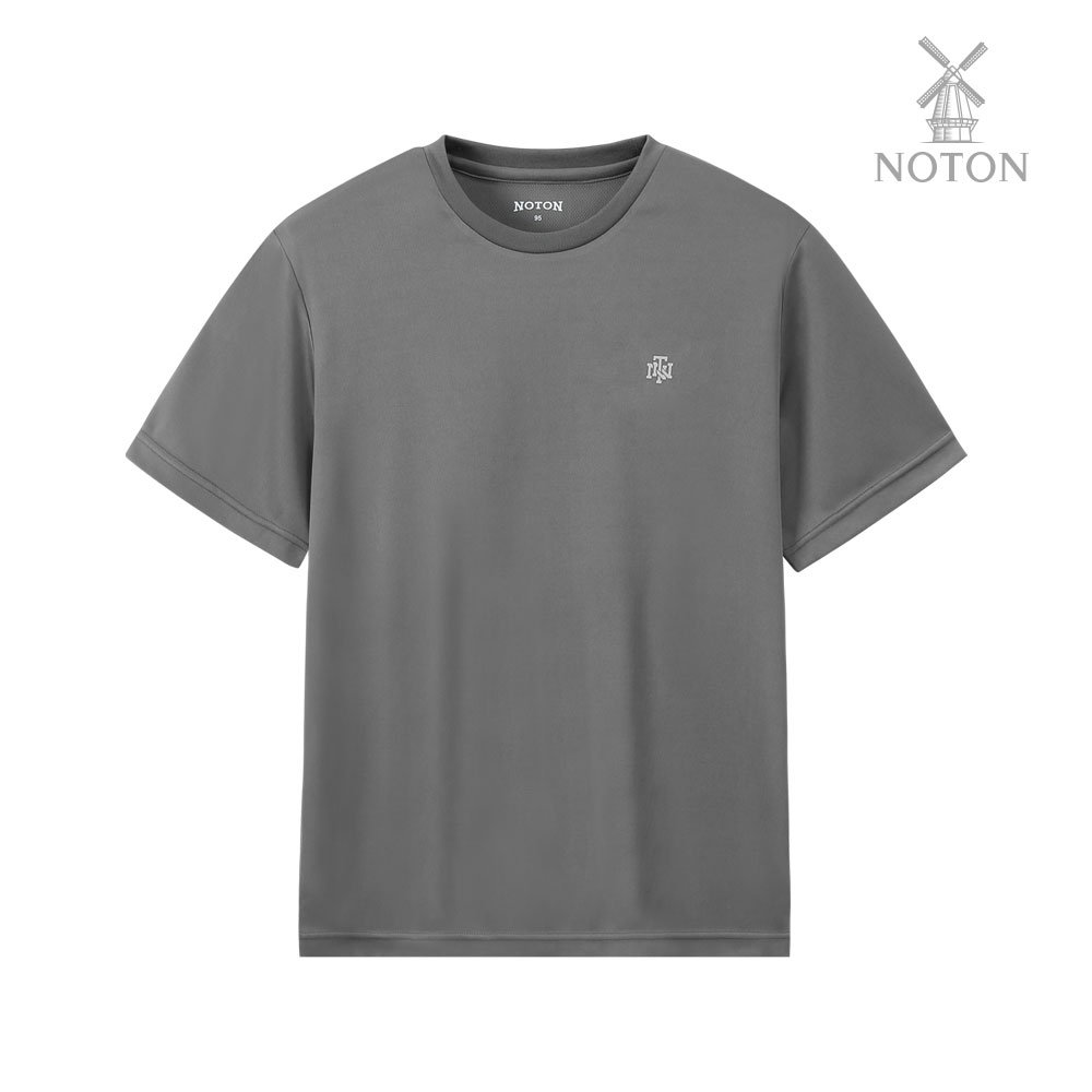 NOTON 남성 쿨링 라운드 반팔 티셔츠 - 상세 이미지 3