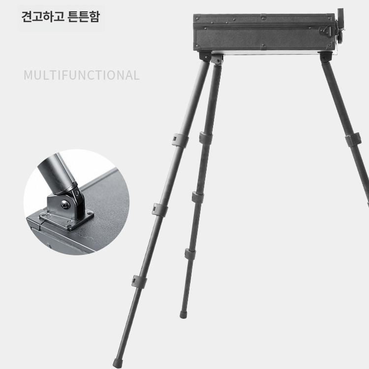 휴대용 캔버스 화판 거치대 수채화 야외 스케치 전시용 소형 케이스 후면개폐서랍 +대용량 백팩 - 상세 이미지 4