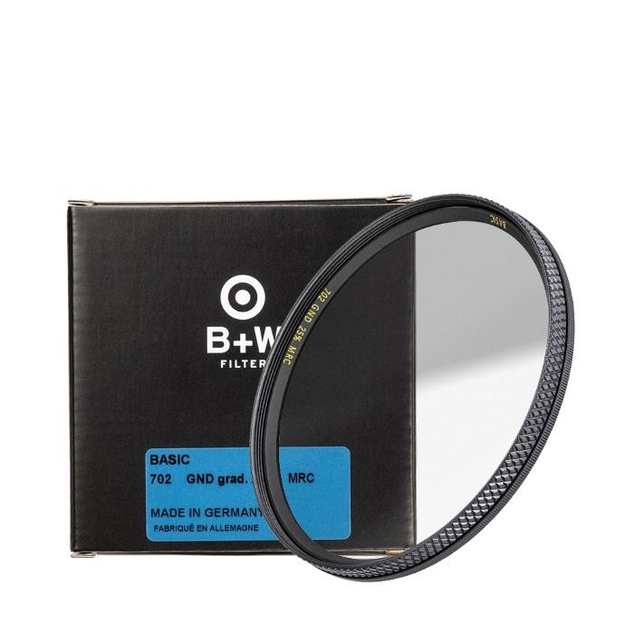 B+W 그라데이션 ND 25% 72mm 카메라 필터 MRC 702 Graduated BASIC - 상품 이미지