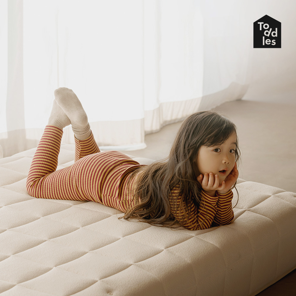 토들즈 마일드 버터 포켓 스프링 15cm 토퍼 아기 매트리스 슈퍼싱글 SS 이미지