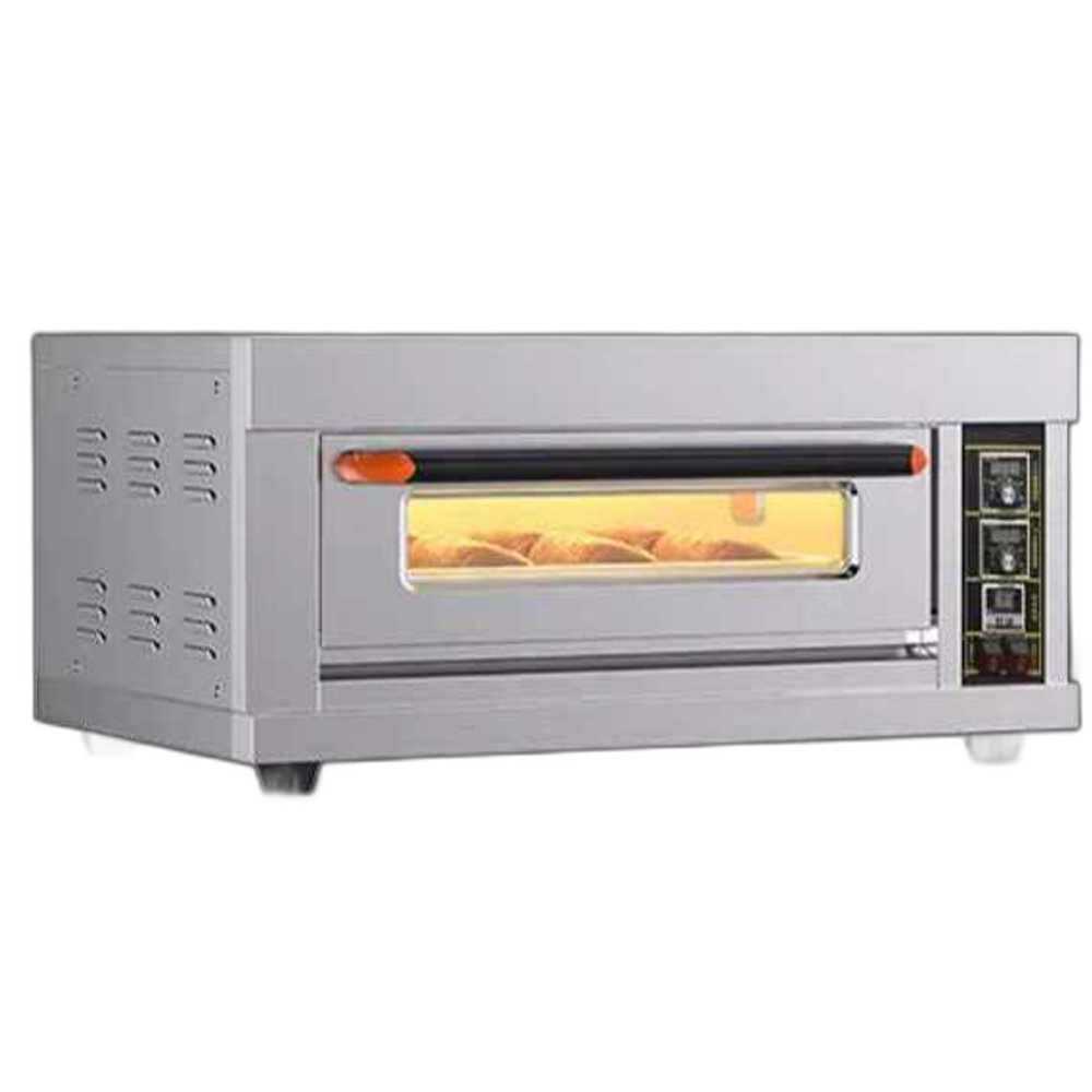 데크 오븐 피자오븐기 업소용 베이킹 제빵 대용량 300 다이얼 타이머 1단 트레이 220V - 상품 이미지