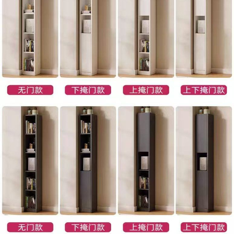 틈새 우아한 수납장 초슬림 문뒤 무문형 틈새수납장 틈새장 주방수납장 철제수납장 다용도 거실 - 상세 이미지 5