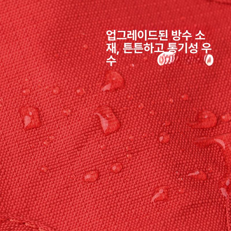 반려동물 가슴줄 하네스 대형견 중형견 산책 리드줄 세트 딥레드 XXS:추천체중 2-4kg - 상세 이미지 3