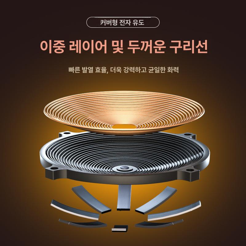 업소용대용량인덕션 5000W음식점 대량조리 상업용인덕션 3500W 평면 4200W - 상세 이미지 4