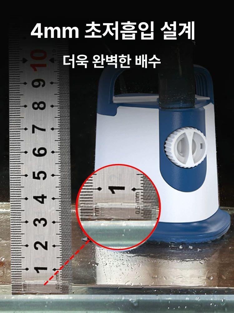 워터 수중 모터 1m 흡입 순환 펌프 잠수정 1500 40W 1m 호스 포함 - 상세 이미지 3
