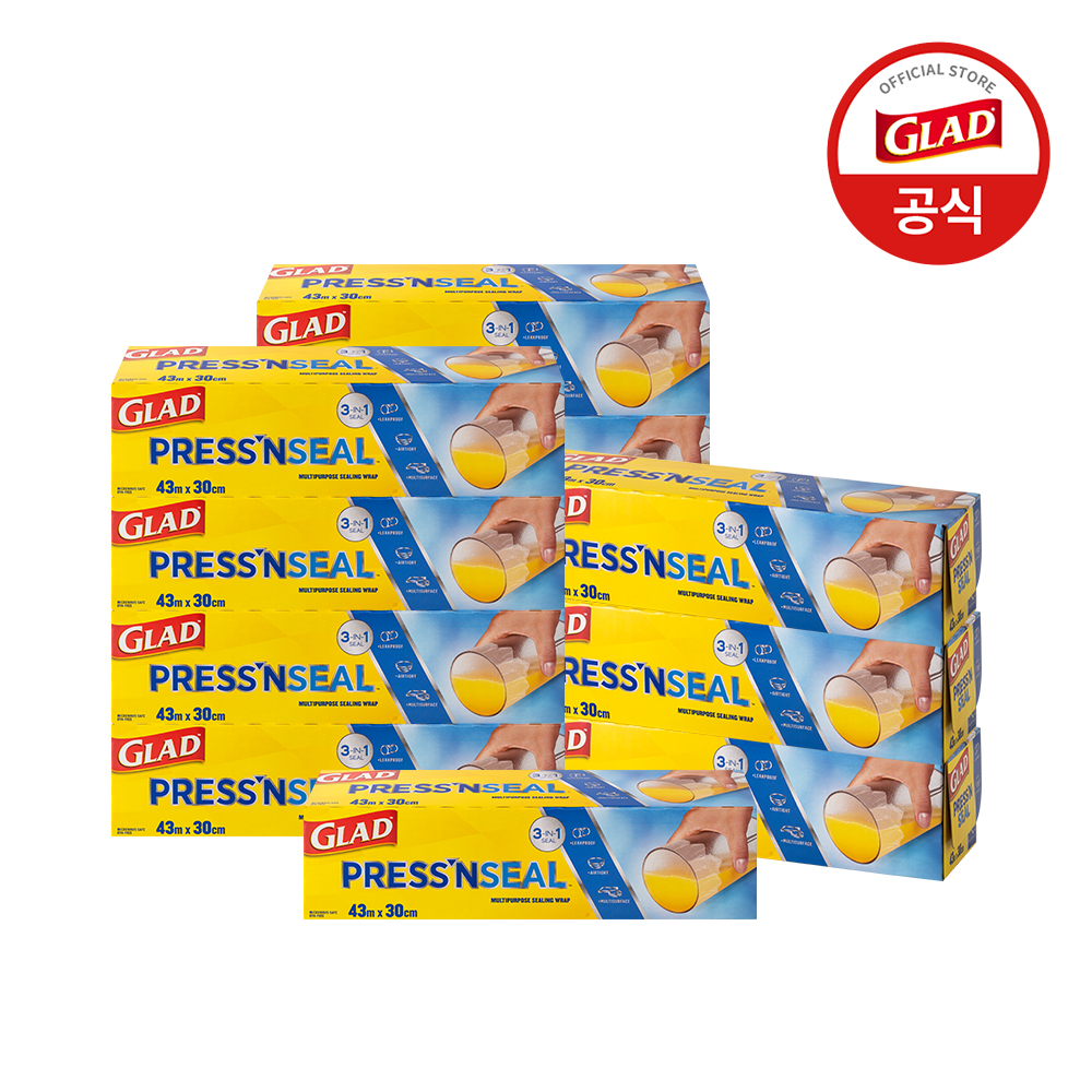 글래드 매직랩 점보 샌드위치 주방랩 비닐랩 43mX30cm, 12개 - 상품 이미지