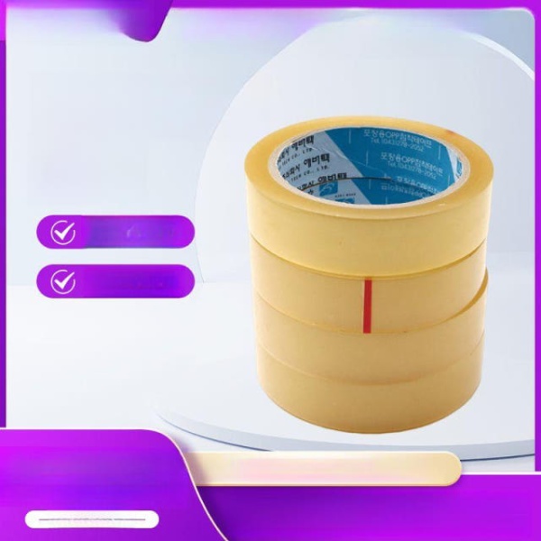 고품질 셀로판 포장 투명 일반 문구용 무색 리필용 25mmx50m 1롤 ksa1970 25mmx50m 1롤 - 상품 이미지